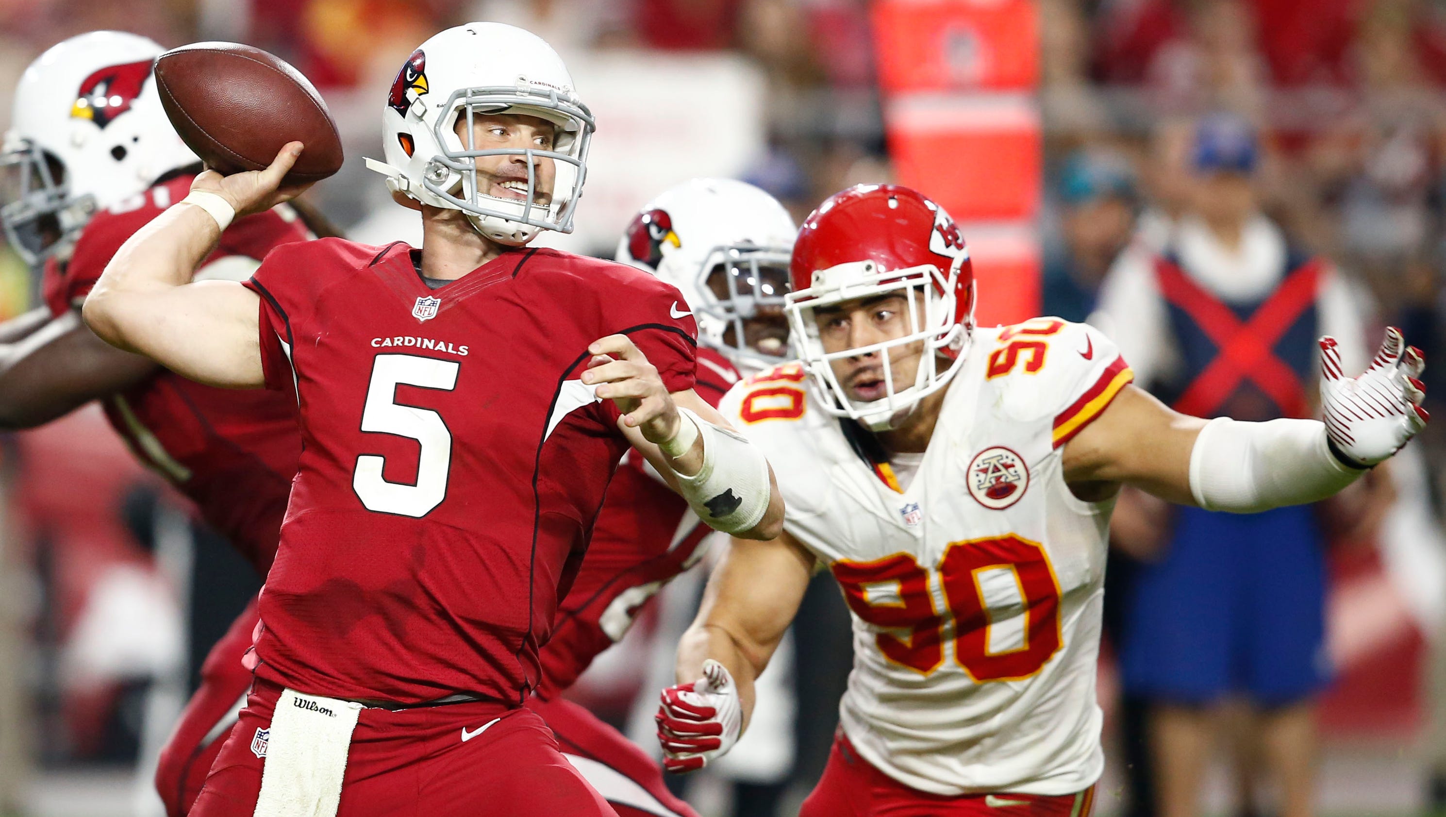 Nike jerseys for wholesale - Arizona Cardinals QB Drew Stanton much better at home