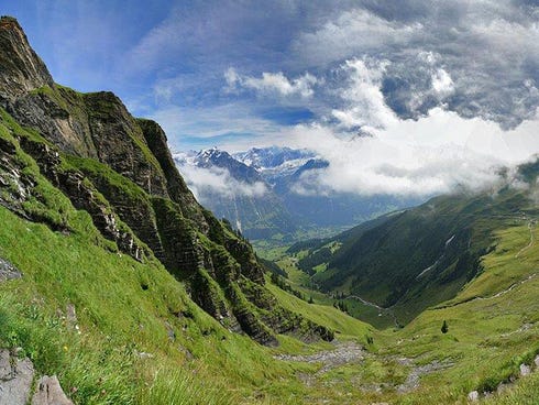 Grindelwald, Switzerland: More than 300 miles of hiking trails traverse this small haven in Switzerland.