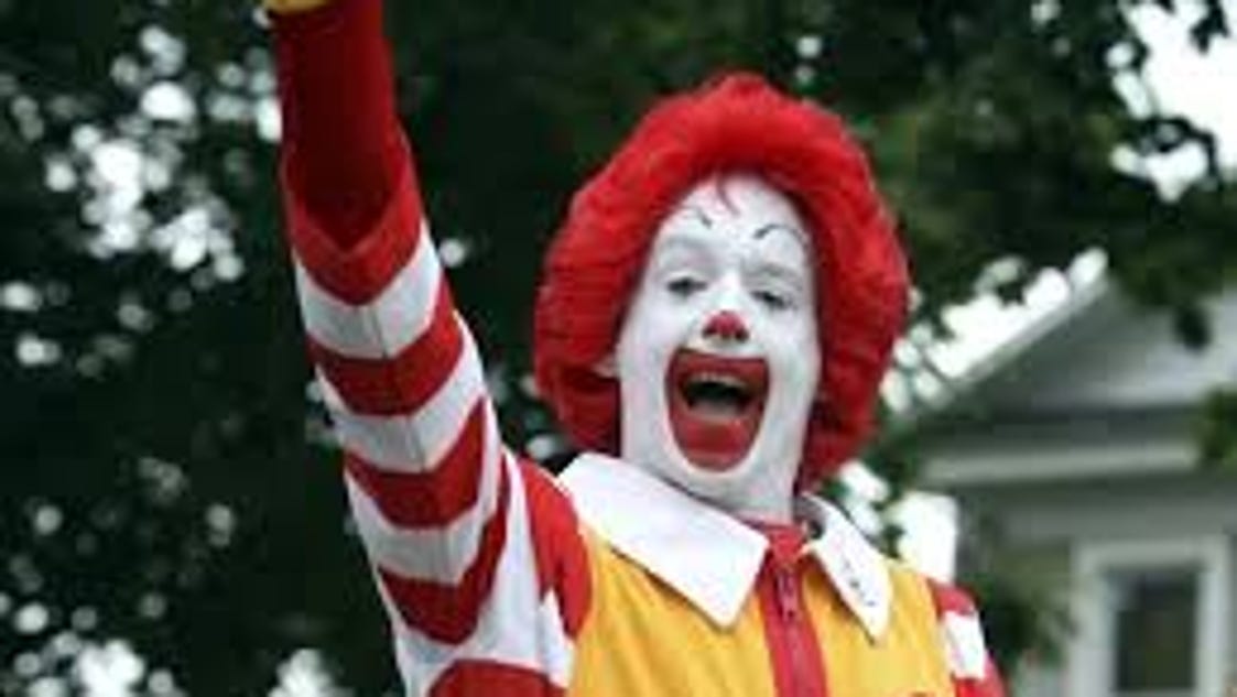 McDonald's decides you can't keep a good clown down - Ruidoso News