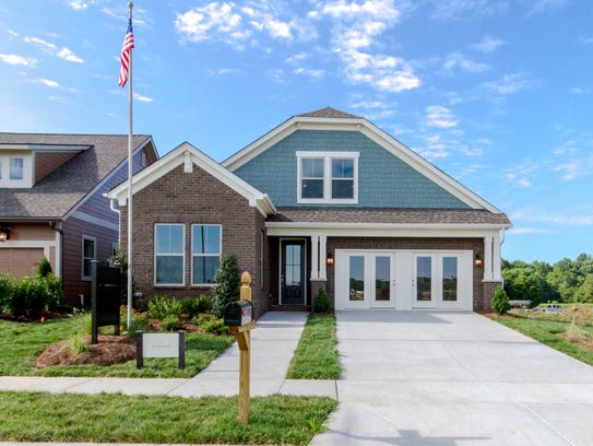 Homes in Durham Farms, including this Drees-built one,