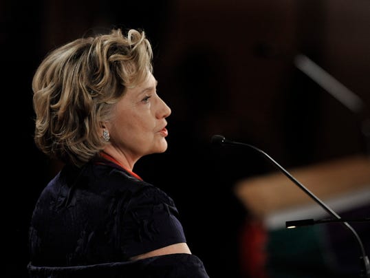 AP APTOPIX Hillary Clinton Lincoln Award