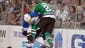 Sept. 15: Blues wing Magnus Paajarvi (56) checks Stars defenseman Kevin Connauton (23) along the boards during the first period in Dallas. St. Louis won 6-5 in a shootout.