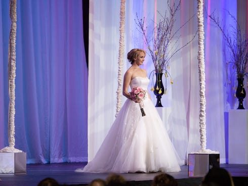 The daily bridal and tuxedo fashion shows are considered a highlight of the expo.