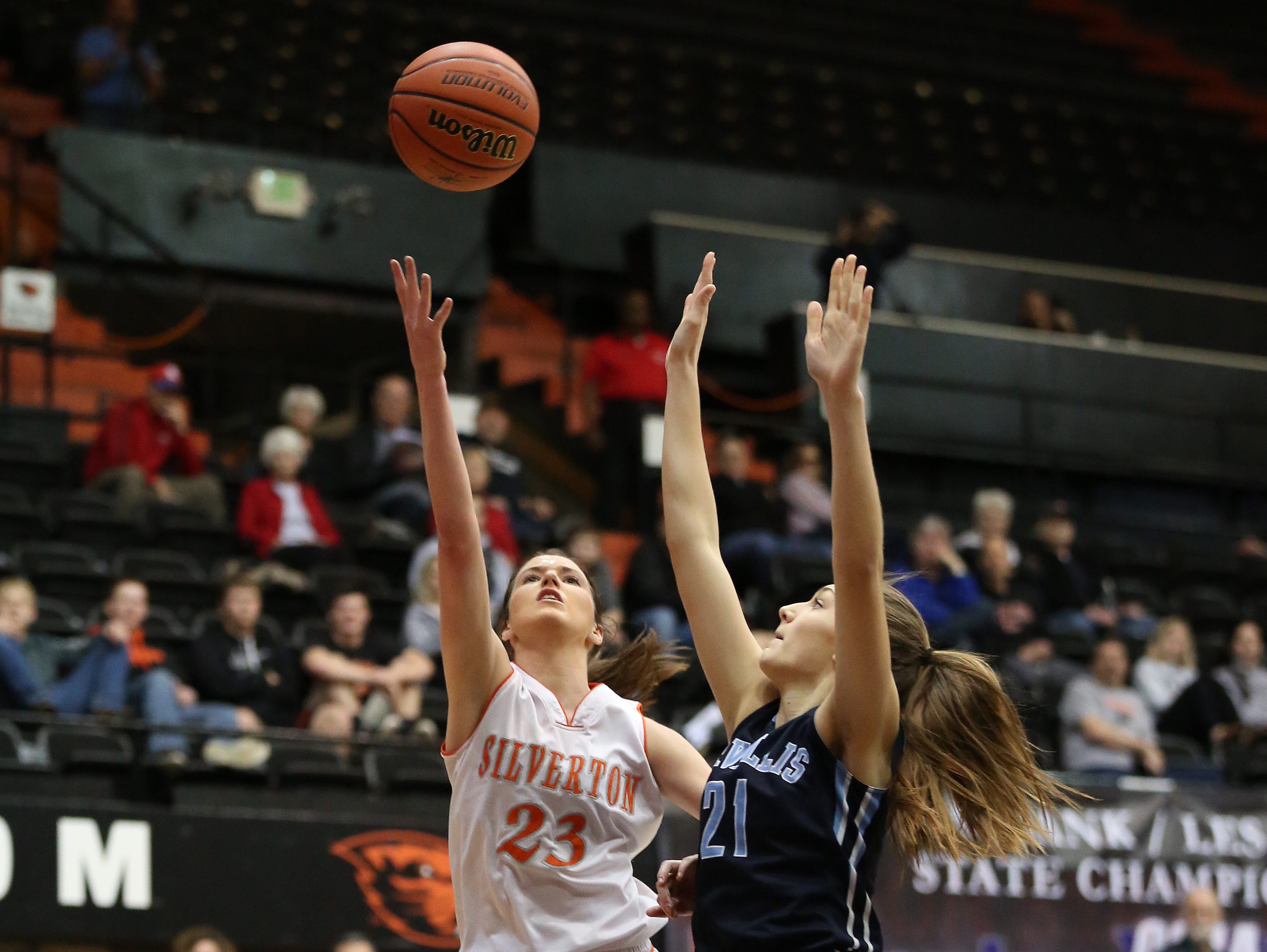 Silverton's Alia Parsons (left) is the athlete of the week.