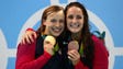Katie Ledecky captured gold and Leah Smith took bronze