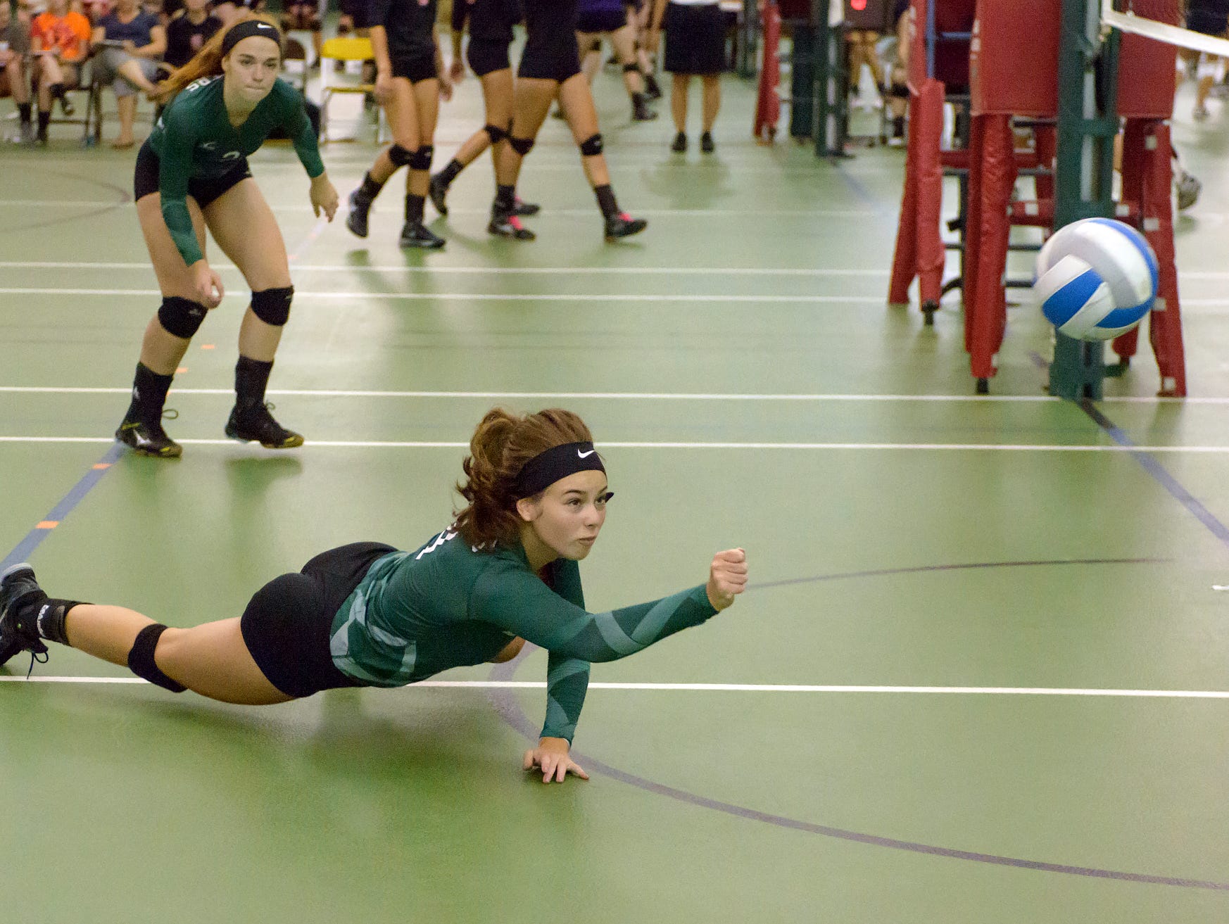 Pennfield's Meredith Needham in game action at the Carrie Adams Memorial Tournament on Aug. 20.