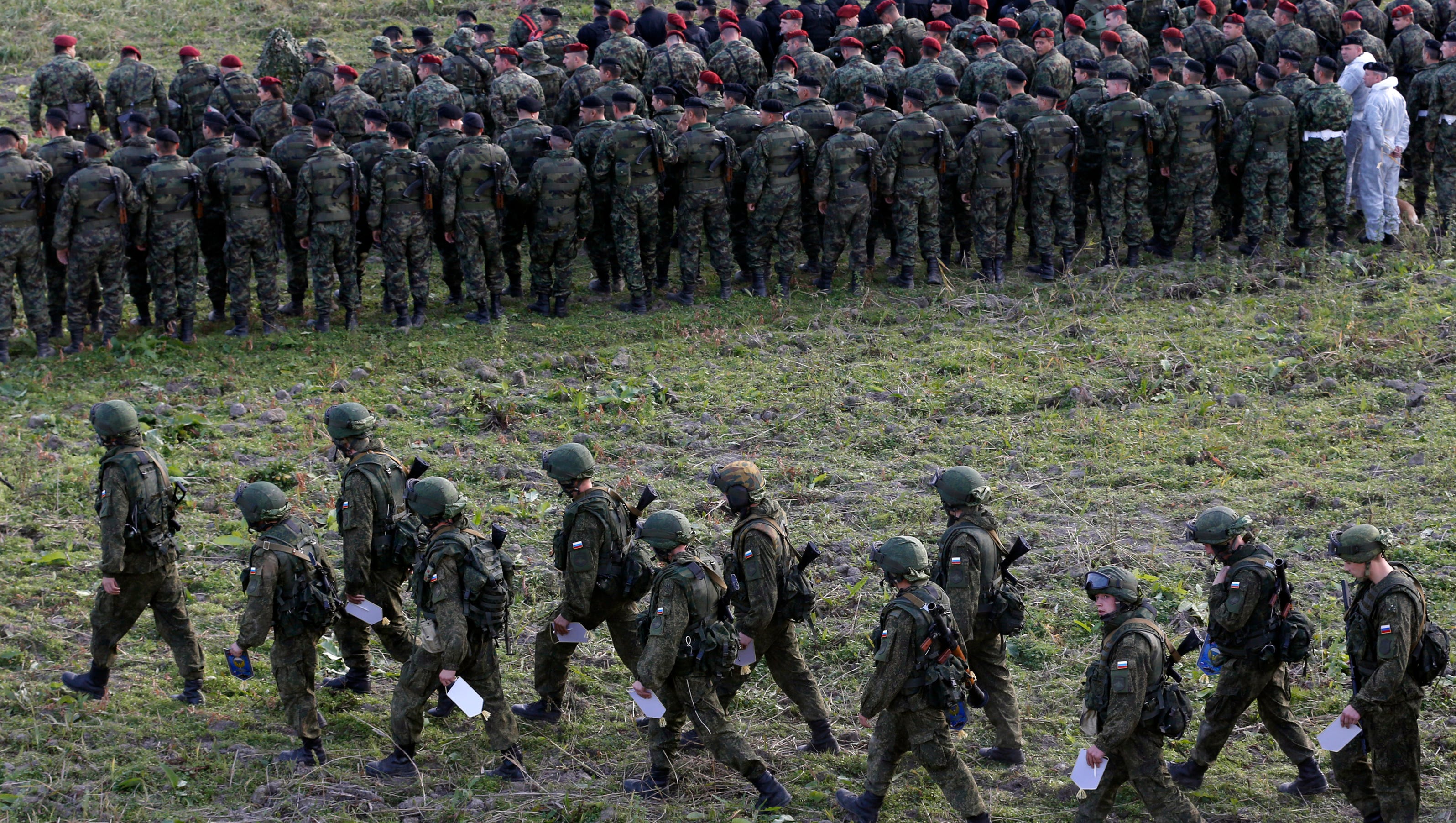 Russia, Serbia hold joint military exercise