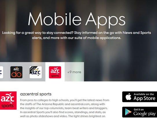 azcentral apps