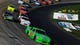Danica Patrick, driver of the #10 GoDaddy.com Chevrolet, leads a group of cars during the NASCAR Sprint Cup Series AAA 400 at Dover International Speedway on Sept 30, 2012.