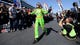 Danica Patrick is introduced before the AAA Texas 500 Sprint Cup race at Texas Motor Speedway. Patrick would go on to finish a career- and season-best 24th.