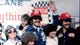 Richard Petty, (middle, with STP cap and sunglasses), poses with his family after winning his sixth Daytona 500 title in 1979. Petty won for the seventh and final time in 1981.