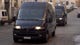 Italian police vans carrying Amanda Knox and Raffaele Sollecito arrive March 14, 2009, at the courthouse in Perugia, Italy.