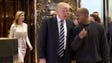 Singer Kanye West and President-elect Donald Trump