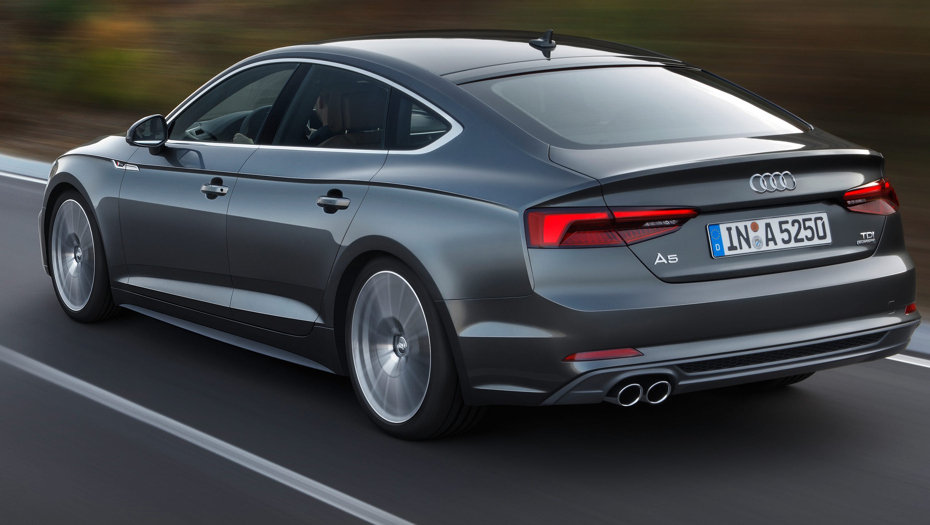 Audi S New A5 Sportback Draws Fastback Looks From A7