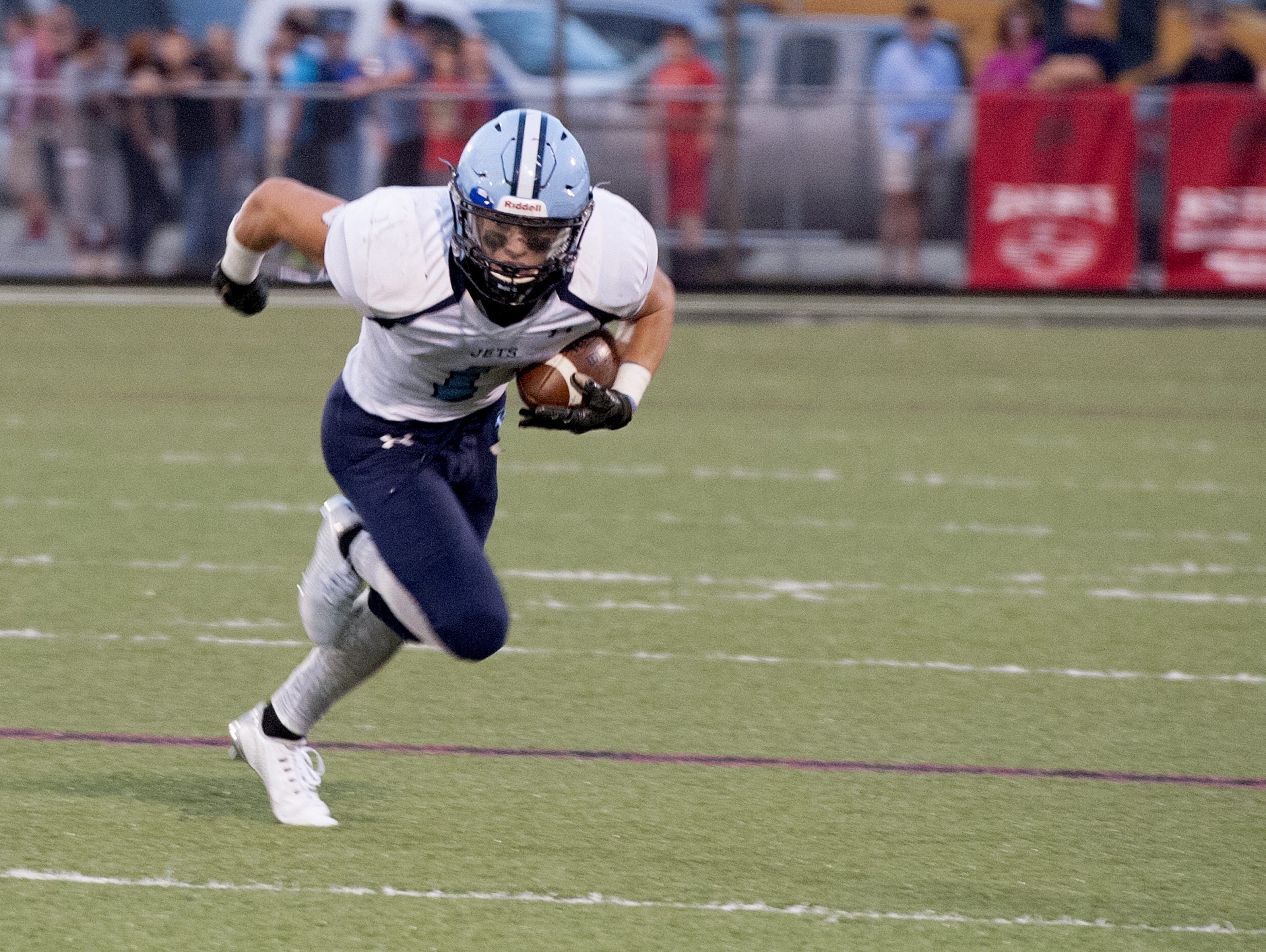 Enka senior Michael Cantrell has committed to play college football for Mars Hill.