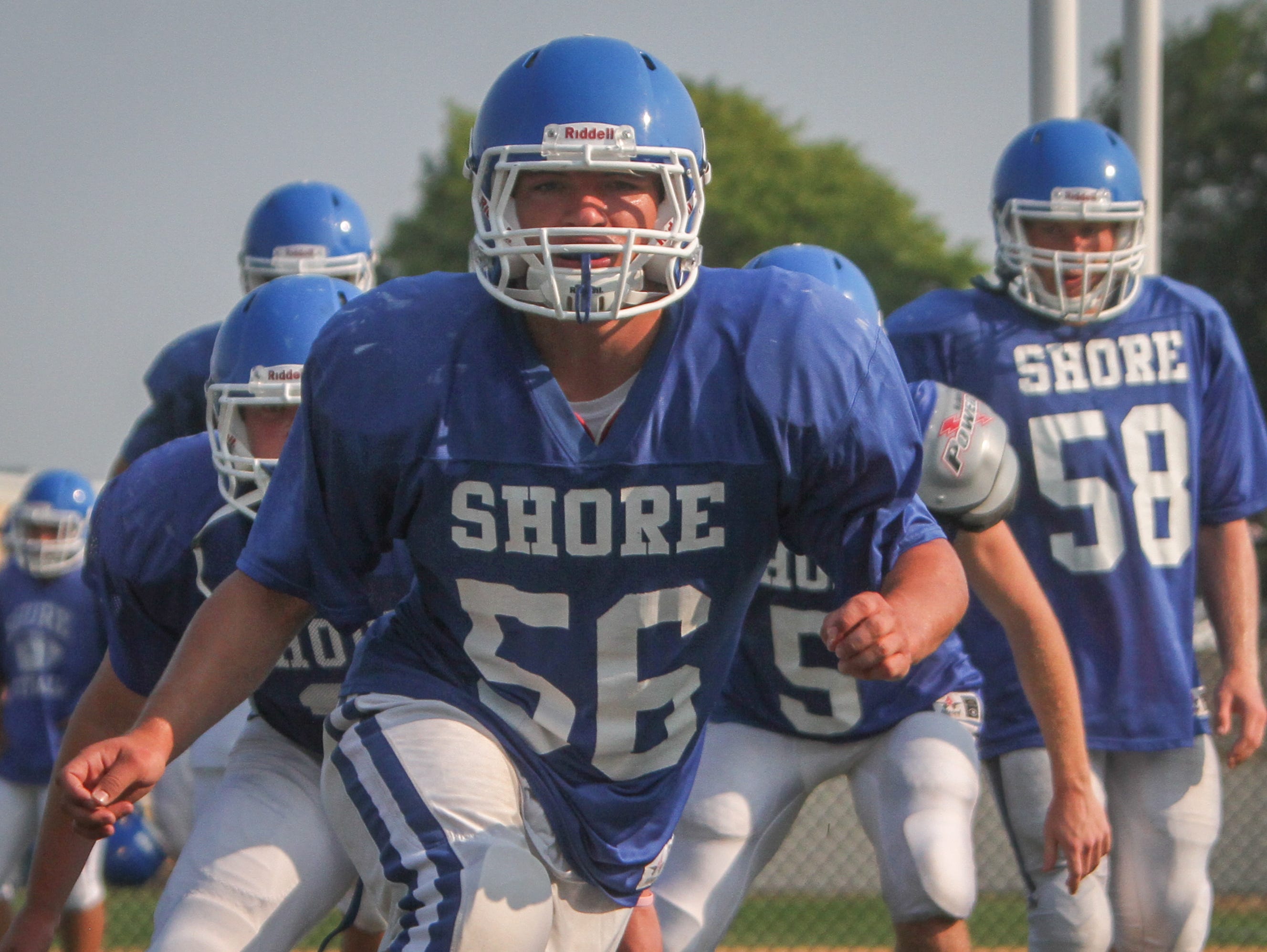 Senior linebacker/running back Doug Goldsmith has helped Shore Regional get off to a 6-0 start and move into the Asbury Park Press Top 10