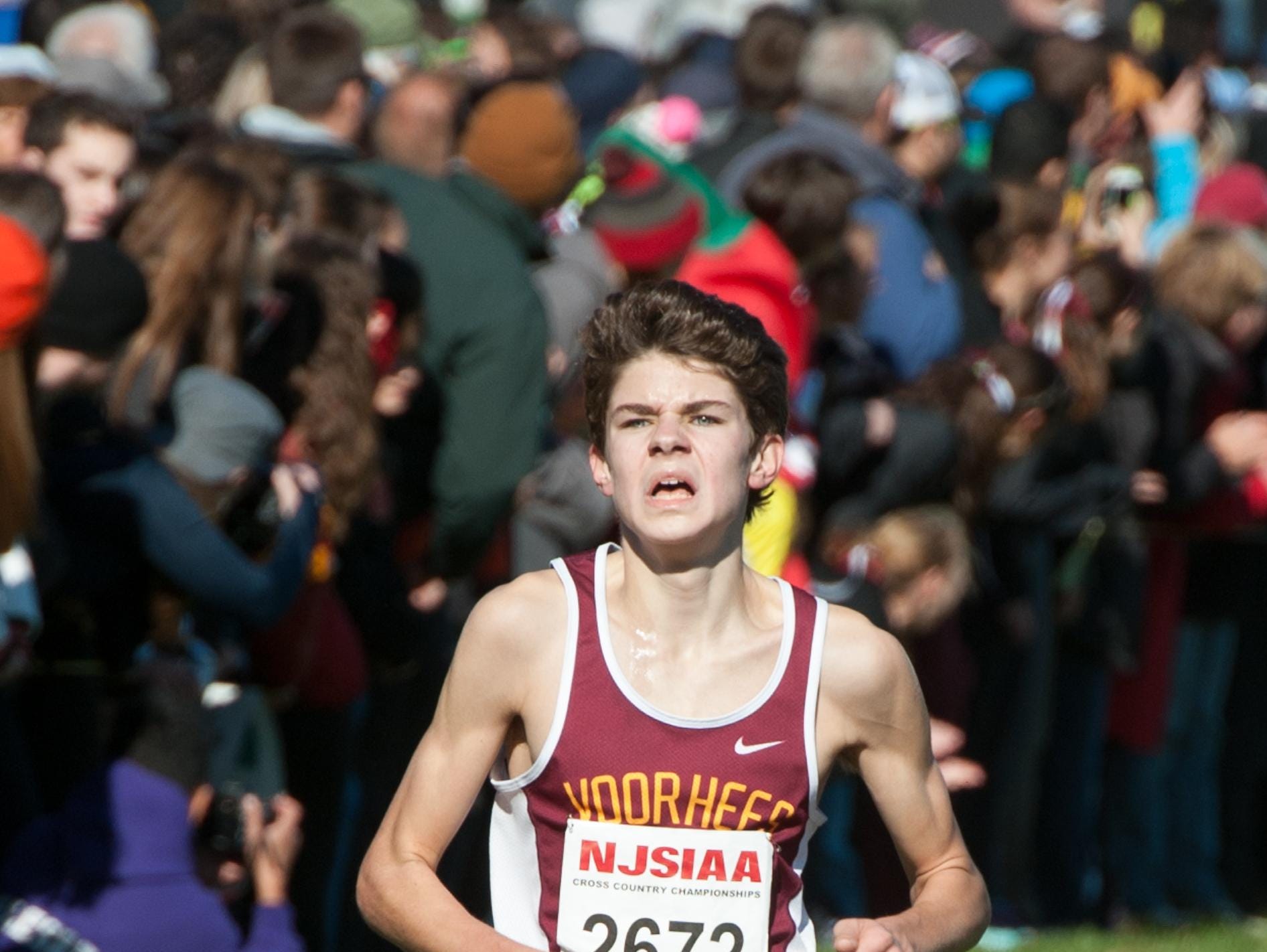 Chris Romero of Voorhees finished in 10th place at the Nike Northeast Nationals in Wappingers Falls, N.Y. on Saturday.