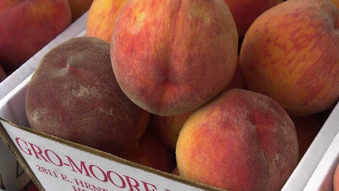 Peach season has arrived