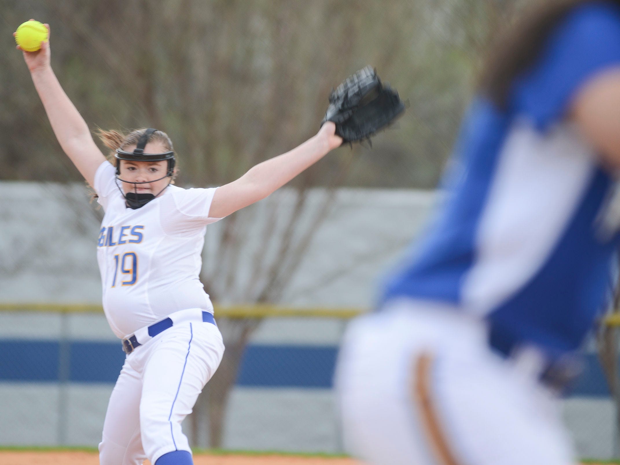 Jackson Christian's Jenna Arnold is already starting at pitcher as an eighth-grader.