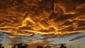 Sky canvas: Clouds undulate in the sky above Amarillo,