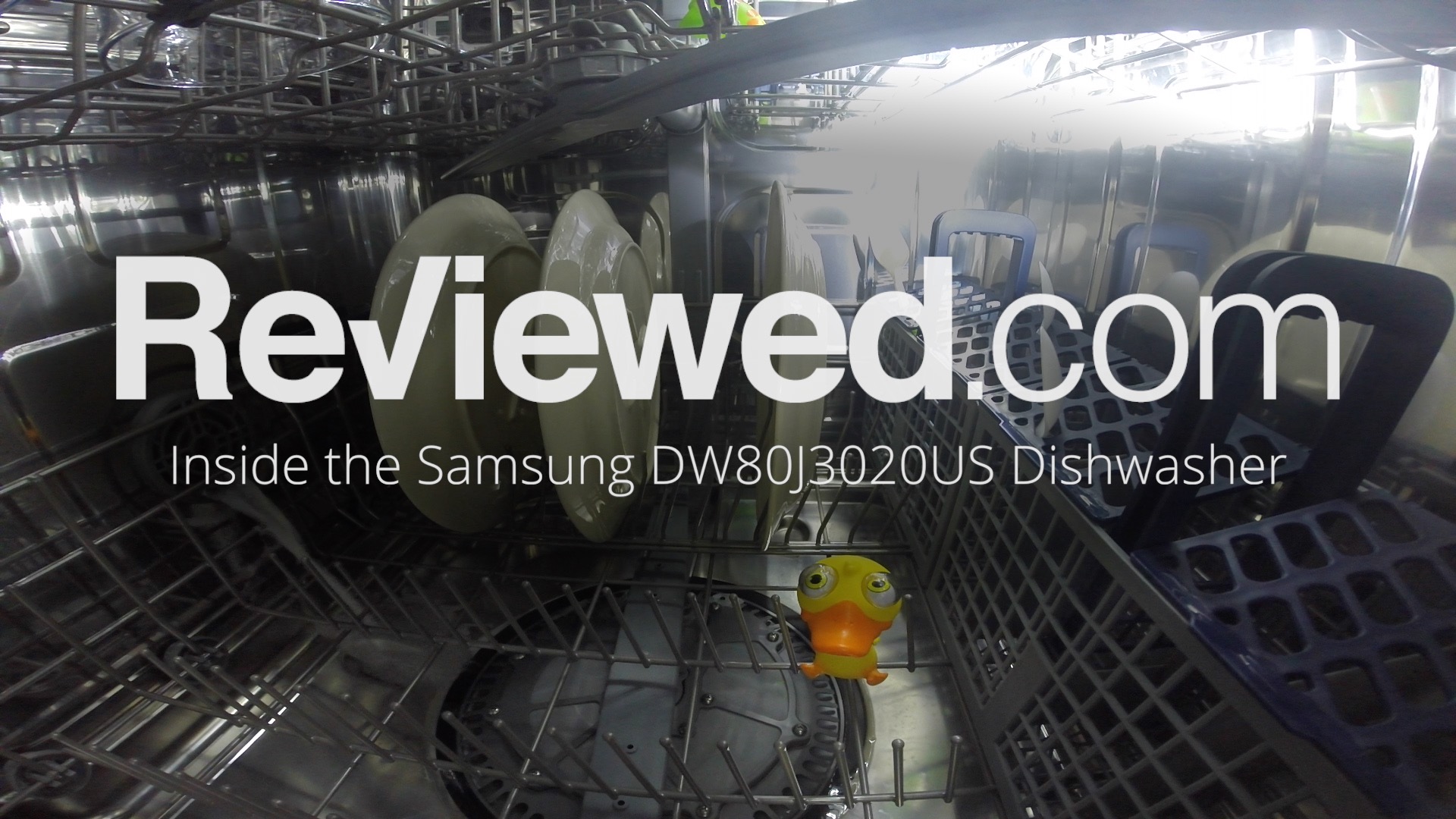 Take a ride INSIDE a Samsung dishwasher