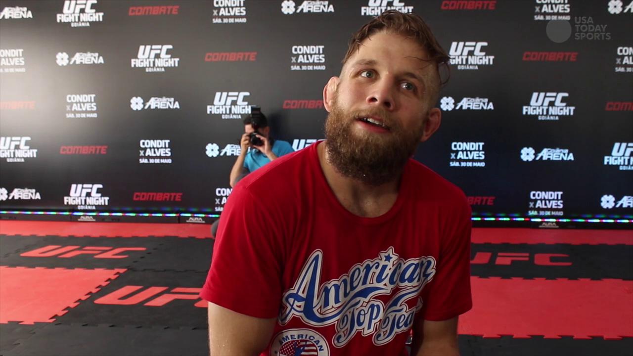 Nik Lentz willing to fight Charles Oliveira at any weight