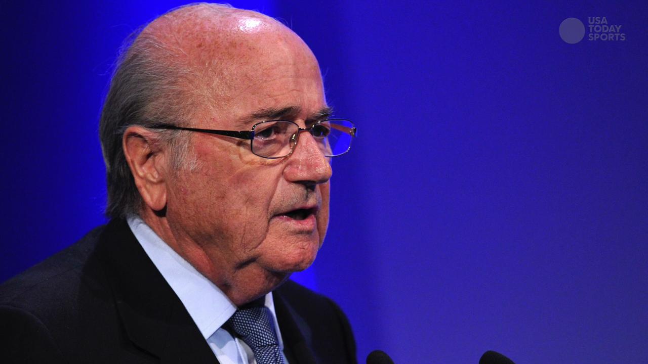 Sepp Blatter re-elected amid FIFA turmoil