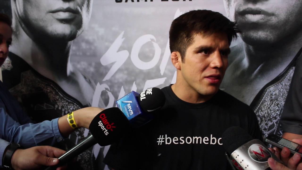 Henry Cejudo here to deliver a message of love - and beat people up