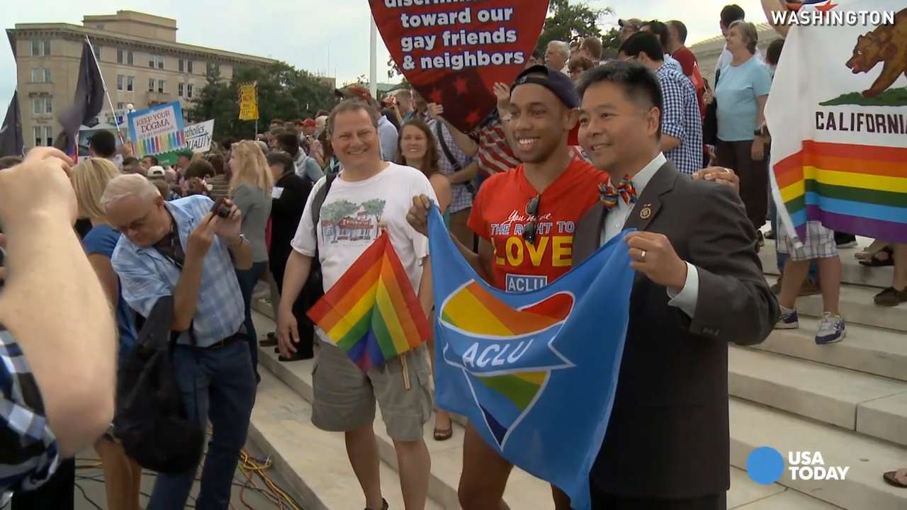 The nation responds to same-sex marriage legalization