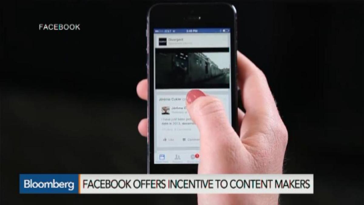Why Facebook wants to share video-related ad revenue