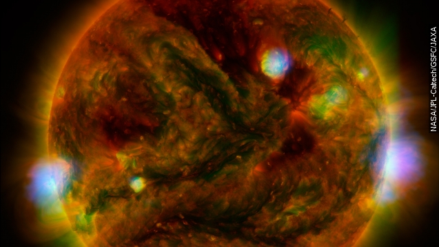X-ray probe spots tiny flares heating the sun