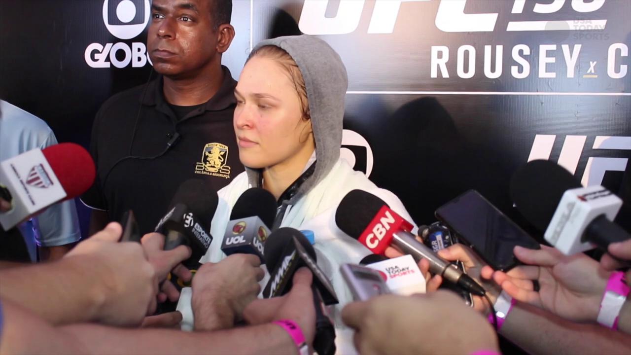 Ronda Rousey Brazil's favorite, but she's still ready to teach Bethe Correia a lesson