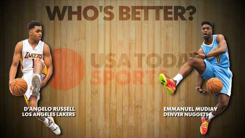 Who&#39;s Better? D&#39;Angelo Russell or Emmanuel Mudiay