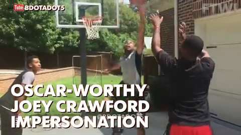 Oscar-worthy Joey Crawford impersonation