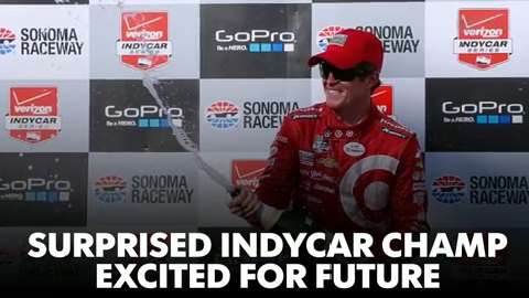 Suprised IndyCar champ excited for future