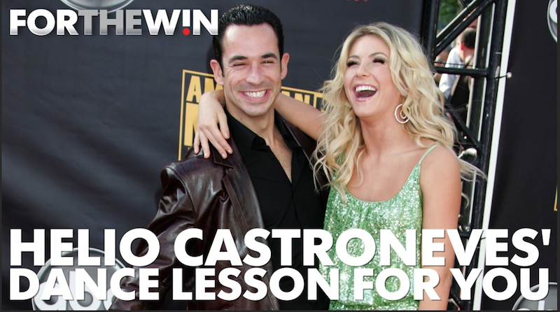 'DWTS' champion Helio Castroneves gives you a dance lesson