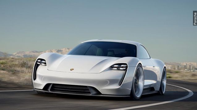 Porsche's new electric concept car could give Tesla trouble