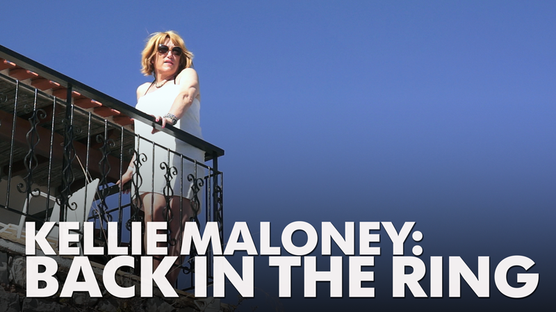 Kellie Maloney, back in the ring