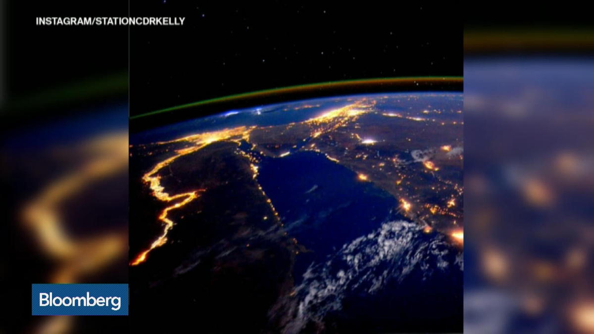 Astronaut Scott Kelly captures Nile River from space