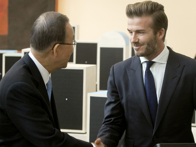 Beckham Impressed by Pope: 'Truly Amazing'