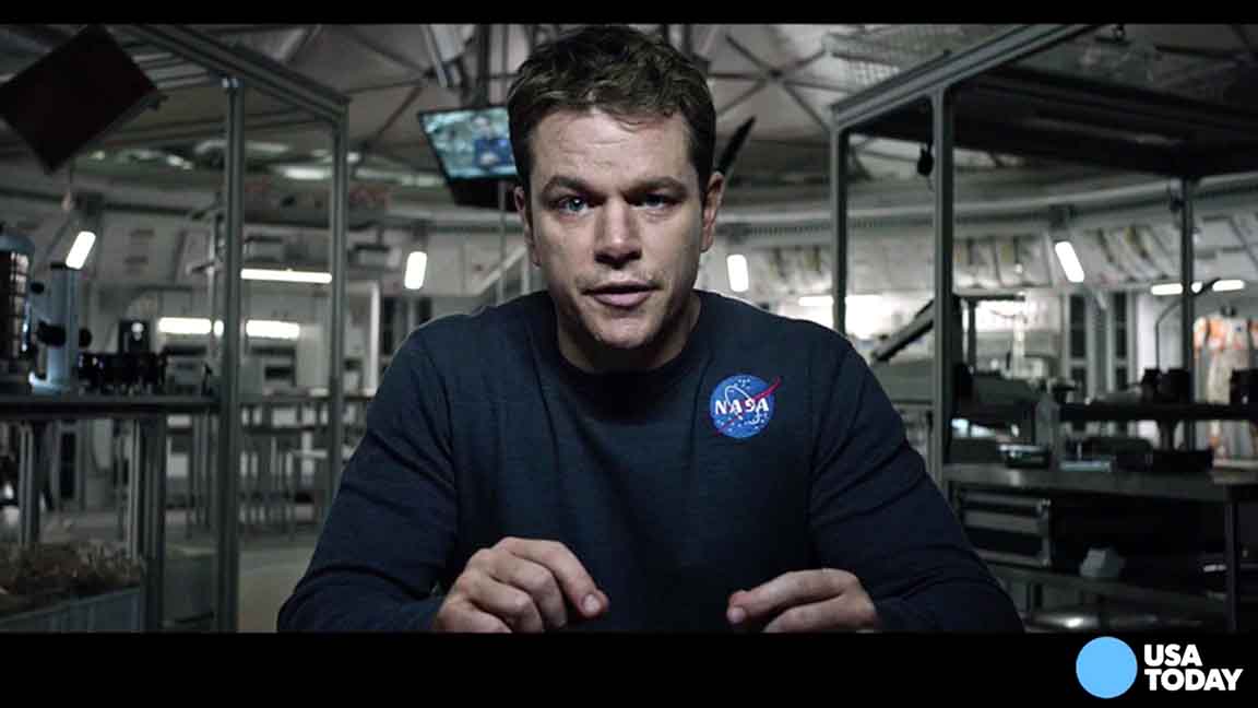 Matt Damon talks Martian potatoes
