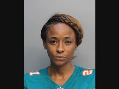 Raw: Wife of Dolphins Player Arrested at Stadium