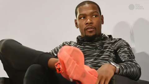 Durant talks underwear, Redskins and rap videos