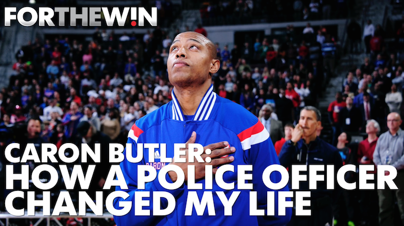Caron Butler: How a Police Officer changed my life