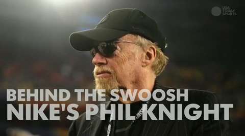 Behind the swoosh with Nike's Phil Knight