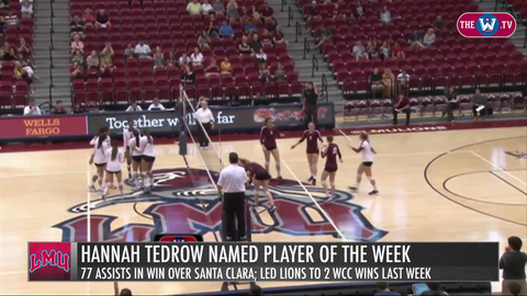 WCC Volleyball Player of the Week | October 19, 2015