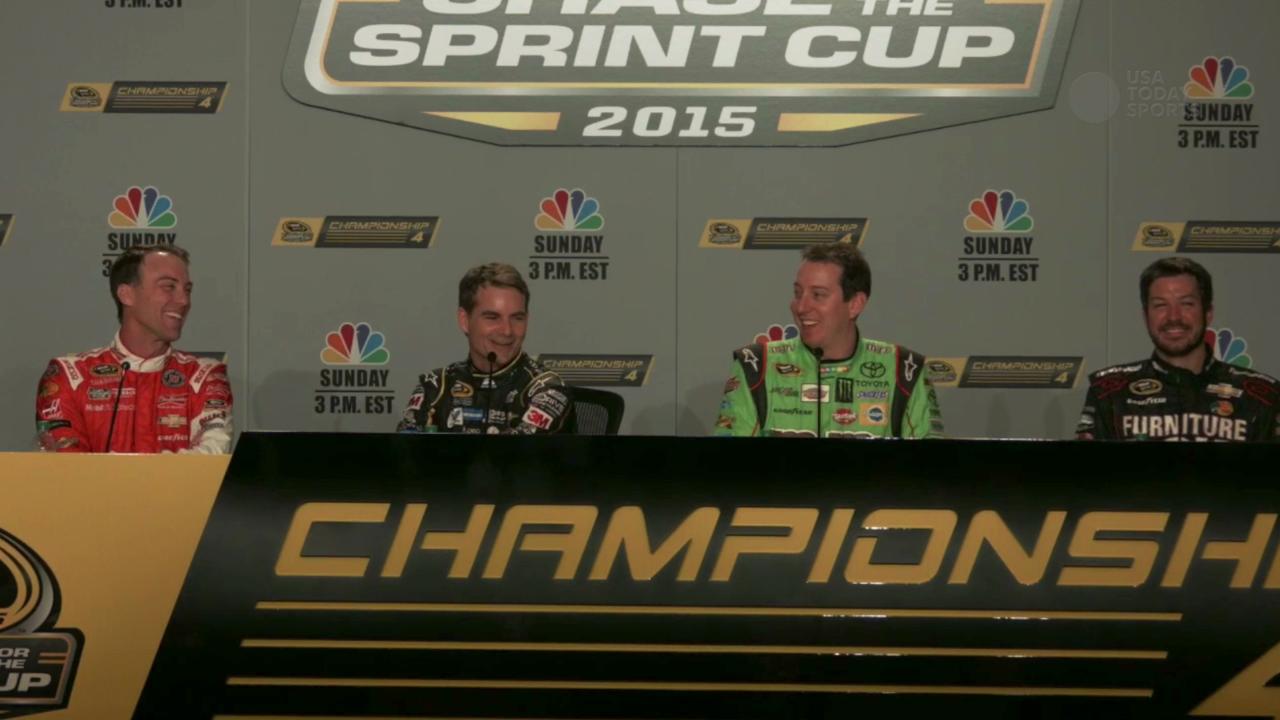 Championship 4 pick their Chase for the Sprint Cup champion