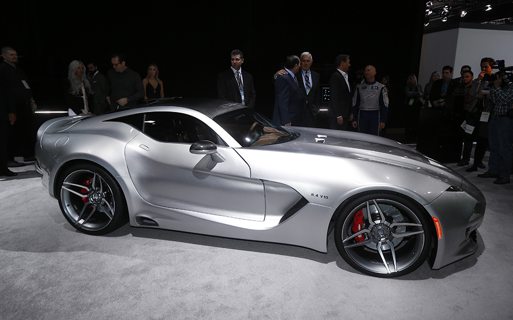 VLF and Aston Martin at odds at the auto show