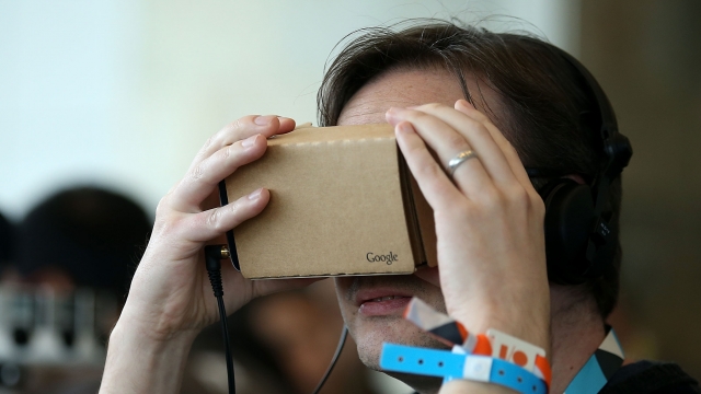 Google's cardboard virtual headset seems like a hit