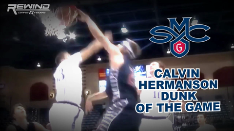 Saint Mary's Calvin Hermanson Dunk Of The Game vs. San Diego